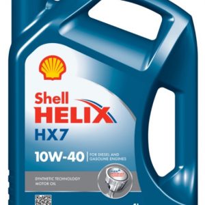 Shell Helix HX7 10W-40 4L + štítek Shell Helix HX7 10W-40 4L + štítek