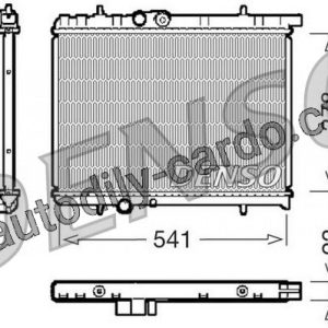 Chladič motoru DENSO (DE DRM21031) Chladič motoru DENSO (DE DRM21031)
