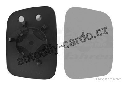 Sklo do zrcatka, vnejsi zrcatko VAN WEZEL 5896832 Sklo do zrcatka, vnejsi zrcatko VAN WEZEL 5896832