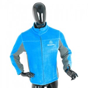 Bunda/mikina fleece MERCEDES-BENZ modrá 3XL 743125
