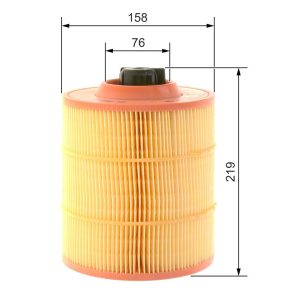 BO F026400430 Vzduchový filtr BOSCH BO F026400430 Vzduchový filtr BOSCH