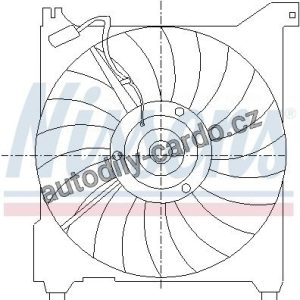 Ventilátor chladiče NISSENS 85411