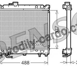Chladič motoru DENSO (DE DRM47010) Chladič motoru DENSO (DE DRM47010)