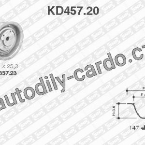 Sada rozvodového řemene SNR KD457.20
