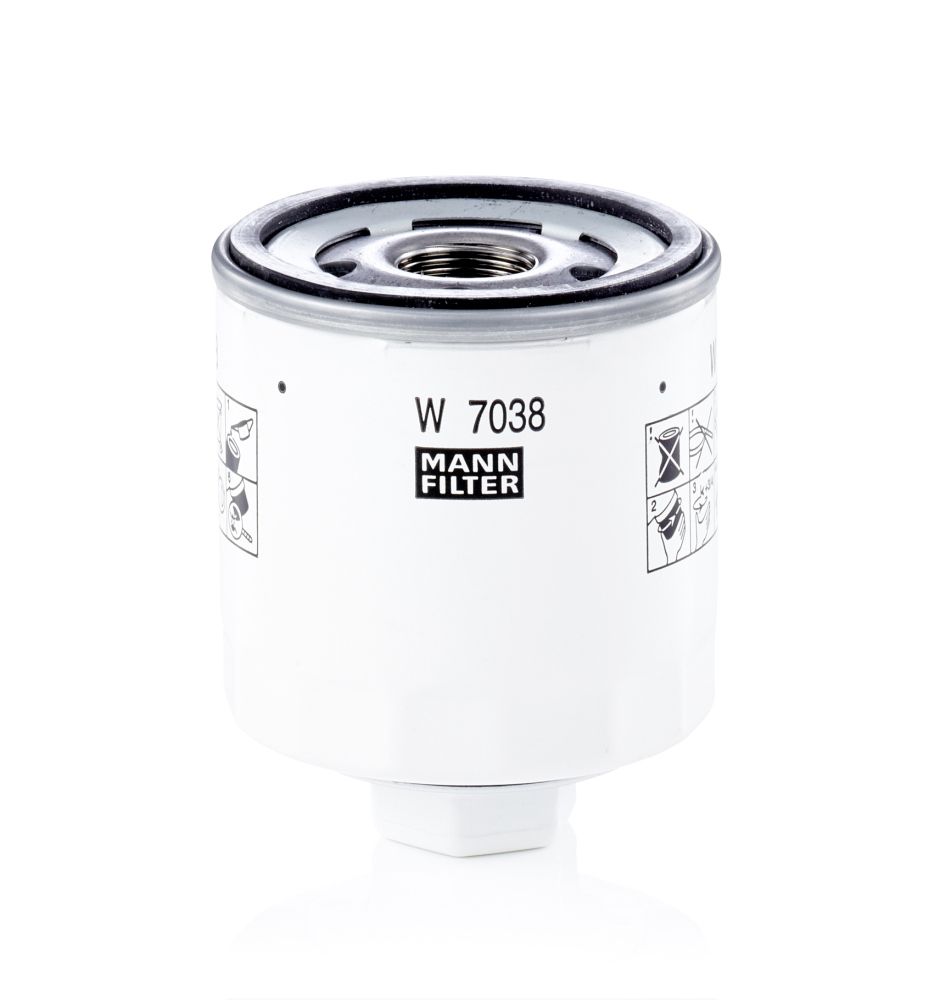 MF W7038 Olejový filtr MANN