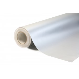 Plotrová fólie stříbrná REN03 122x300cm - interiér/exteriér REN03-030