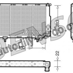 Chladič motoru DENSO (DE DRM23061) Chladič motoru DENSO (DE DRM23061)