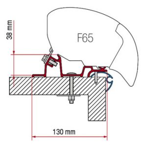Adaptér na markýzu Fiamma Kit Caravan Standard (šířka 320 cm, pro F80s / F80L / F65) 313984 Adaptér na markýzu Fiamma Kit Caravan Standard (šířka 320 cm, pro F80s / F80L / F65) 313984
