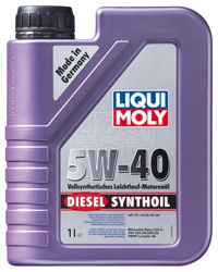 Liqui Moly Diesel Synthoil 5W-40 1L Liqui Moly Diesel Synthoil 5W-40 1L