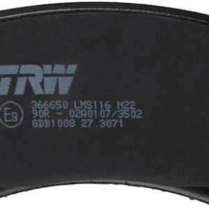 Sada brzdových destiček TRW GDB1008 – NISSAN PRIMERA Sada brzdových destiček TRW GDB1008 – NISSAN PRIMERA