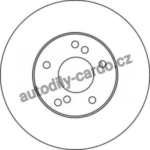 Brzdový kotouč TRW DF4091 – NISSAN MAXIMA Brzdový kotouč TRW DF4091 – NISSAN MAXIMA