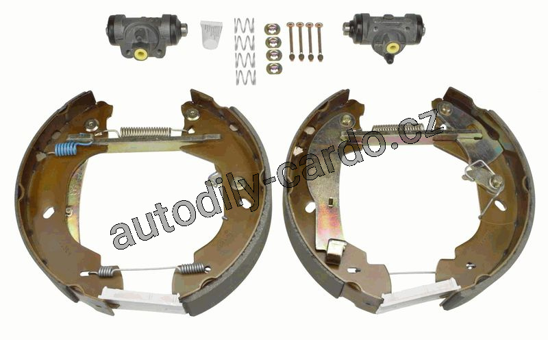 Sada brzdových čelistí TRW GSK1664 - Superkit FORD
