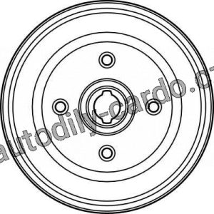 Brzdový buben TRW DB4134 – OPEL CORSA B Brzdový buben TRW DB4134 – OPEL CORSA B