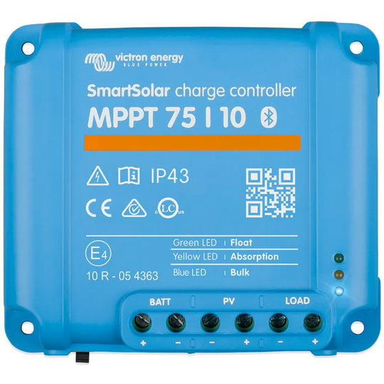 Regulátor MPPT solární Victron Energy SmartSolar 75/10 741069