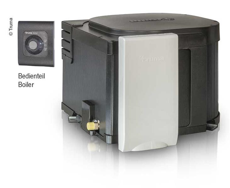 Ohřívač vody plynový kombinovaný Truma Boiler BG10 (objem 10 l, plyn 1500 W / elektro 230 V, bez vodní sady) 305605