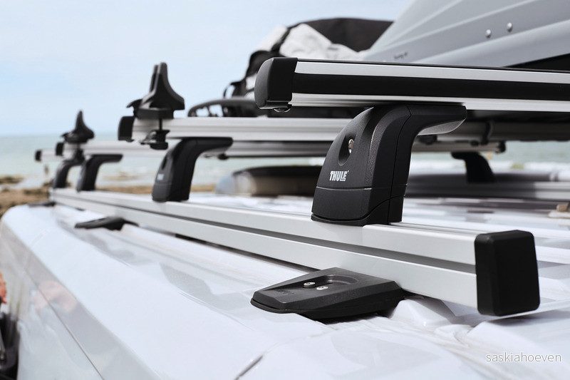 Podélné střešní lišty Thule Smart Clamp vč. montážního kitu pro markýzu, Fiat Ducato H2L2 312391