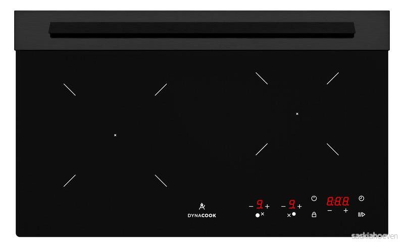 Plynová sklokeramická deska DynaCook X2 mini (vestavná, 2 varné zóny, 30 mbar, celkový výkon 2,8 kW) 305142