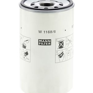 MF W1168/6 Filtr olejový MANN MF W1168/6 Filtr olejový MANN