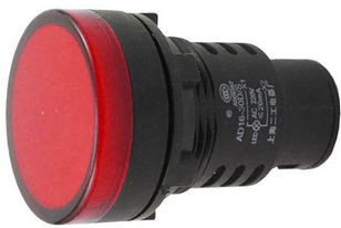 Kontrolka 230 V LED 37 mm – červená, AD16-30DS, do otvoru 30 mm, typ K463 630052 Kontrolka 230 V LED 37 mm – červená, AD16-30DS, do otvoru 30 mm, typ K463 630052