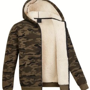 Mikina pánská, flanelová, maskáčová, zelená, XXL 311647 Mikina pánská, flanelová, maskáčová, zelená, XXL 311647