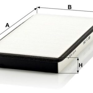 Kabinový filtr MANN CU3360 (MF CU3360) Kabinový filtr MANN CU3360 (MF CU3360)