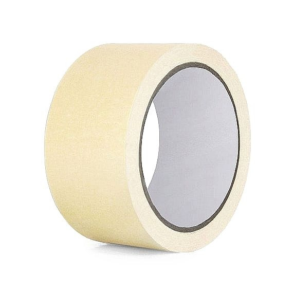 Maskovací páska 25 mm × 50 m – krepová, teplotní odolnost 60 °C, pro malování a lakování 650176