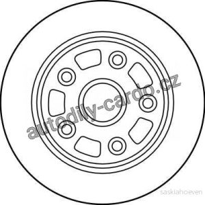 Brzdový kotouč TRW DF4003 – MAZDA 626 Brzdový kotouč TRW DF4003 – MAZDA 626