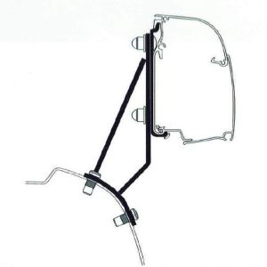 Adaptér pro markýzu Thule Omnistor 4200 na Ford Transit / Tourneo Custom (od roku 2023), LHD, sada 2 ks 316338 Adaptér pro markýzu Thule Omnistor 4200 na Ford Transit / Tourneo Custom (od roku 2023), LHD, sada 2 ks 316338