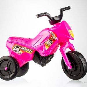 Odrážedlo Enduri Yupee růžové, výška sedadla 26cm, nosnost 25kg 750730