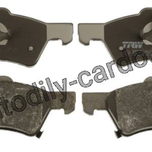 Sada brzdových destiček TRW GDB4129 – CHRYSLER VOYAGER 01- Sada brzdových destiček TRW GDB4129 – CHRYSLER VOYAGER 01-