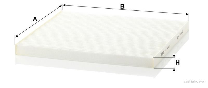 Kabinový filtr MANN MF CU29001