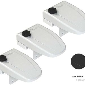 Bezpečnostní přídavné zámky Fiamma Safe Door Frame (sada 3 ks, černá) 302392 Bezpečnostní přídavné zámky Fiamma Safe Door Frame (sada 3 ks, černá) 302392