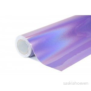 Chromovaná laserová fialová polepová fólie 152x200cm - interiér/exteriér ILF10-020