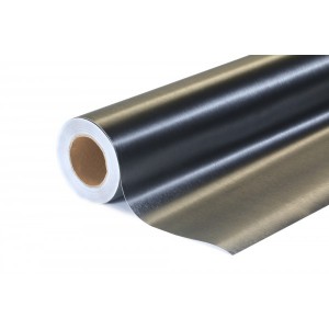 Broušená tmavá šedá polepová fólie 152x50cm - interiér/exteriér BLS01-005