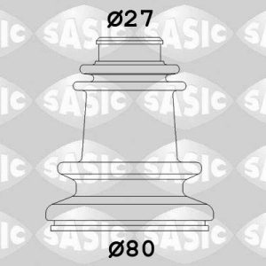 Sada měchů, hnací hřídel SASIC 4003409 Sada měchů, hnací hřídel SASIC 4003409