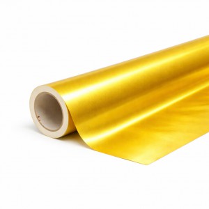 Metalická žlutá polepová fólie 152x400cm - interiér/exteriér LMF03-040