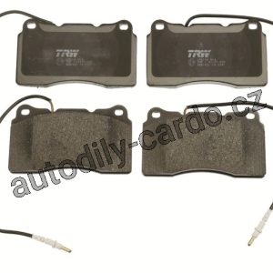 Sada brzdových destiček TRW GDB1431 – PEUGEOT 607 Sada brzdových destiček TRW GDB1431 – PEUGEOT 607