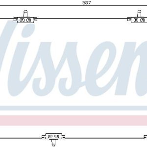 Chladič klimatizace NISSENS 940333 Chladič klimatizace NISSENS 940333