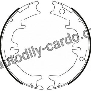 Sada brzdových čelistí TRW GS8446 – TOYOTA RAV 4 Sada brzdových čelistí TRW GS8446 – TOYOTA RAV 4