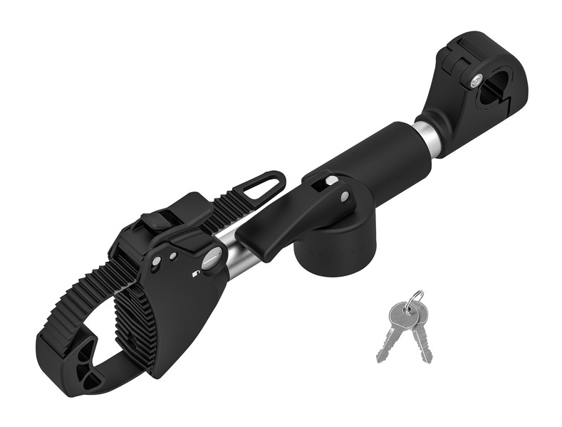 Držák rámu kola EUFAB stavitelný páskový 27 cm otočný pro trubky nosiče 25/30 mm 316597