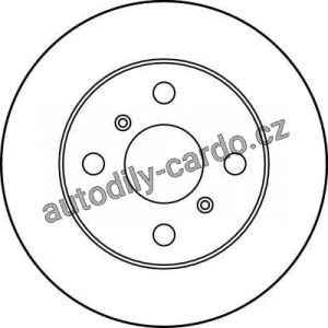 Brzdový kotouč TRW DF3012 – TOYOTA STARLET Brzdový kotouč TRW DF3012 – TOYOTA STARLET