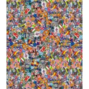Stickerbomb TLK-009 polepová fólie 152x1500cm - interiér/exteriér TLK-009-150