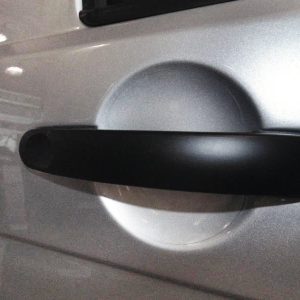 Fólie ochranné transparentní pod kliky dveří tloušťka 320 $lm pro Volkswagen Caddy a Caddy Maxi od 06/2020 sada 4 kusy 310515