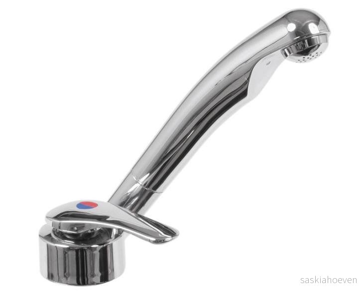 Baterie vodovodní Reich Twist chromovaná s integrovaným spínačem, výtokem 190 mm a připojením UniQuick 12 mm 309234
