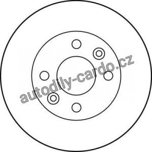Brzdový kotouč TRW DF1018 – RENAULT Brzdový kotouč TRW DF1018 – RENAULT