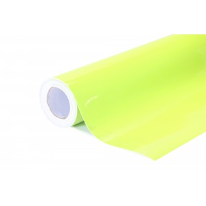 Super lesklá citrónová žlutá polepová fólie 152x500cm - interiér/exteriér SGF15-050