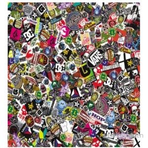 Stickerbomb TLK-095 polepová fólie 152x1500cm - interiér/exteriér TLK-095-150