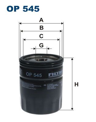 FI OP545 Filtr olejový FILTRON