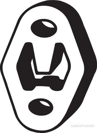 BS 255-064 Závěsná guma uchycení výfuku BOSAL 1006253