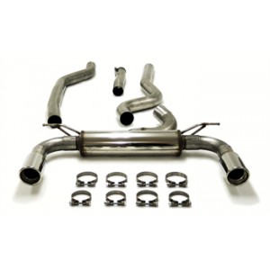 Duplexní nerezový výfuk 1x90mm BMW 4 Kupé (F32) 02BM018-5D